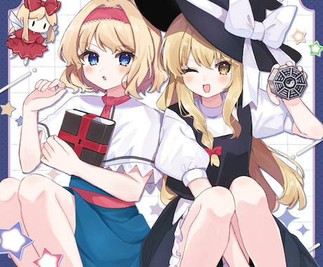 イラスト制作します アイコン、ヘッダー、サムネイルなどに使用できるイラスト イメージ1