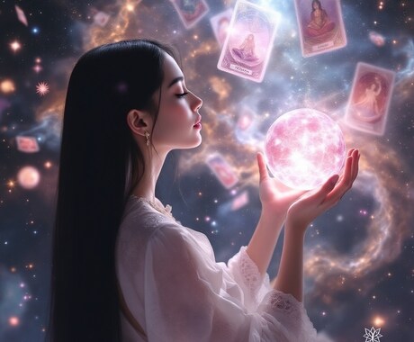 オラクルカードで占います 恋愛に特化したカードでお相手様の気持ちを読み取ります イメージ1