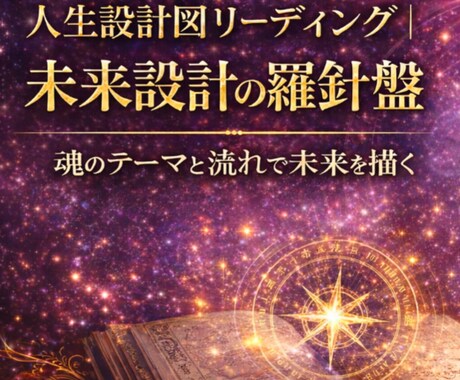 あなたの人生（物語）の次のページを開きます 魂のテーマやこれからの星の動きから未来の物語の構成を読む解く イメージ2