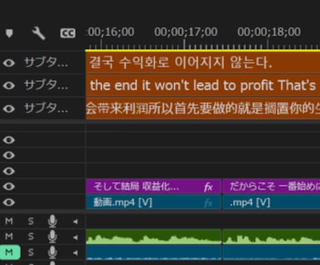 動画のテロップ・字幕入れを自動化します 話した内容を自動で文字起こし。テロップ手打ちから解放します イメージ1