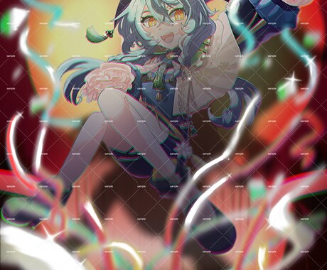 YouTube用イラストやSNSアイコン描けます 歌ってみた、ヘッダー、IRIAMの立ち絵など幅広く！ イメージ2