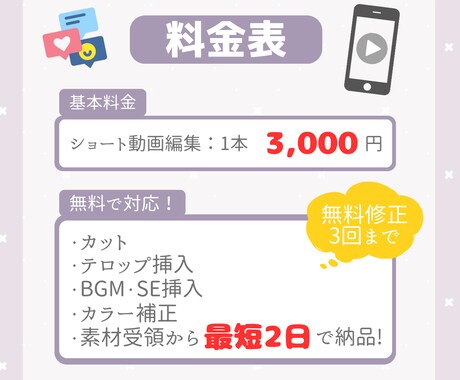 YouTube運用2年｜ショート動画編集します 投稿者目線で伸びやすい構成に編集！ イメージ2