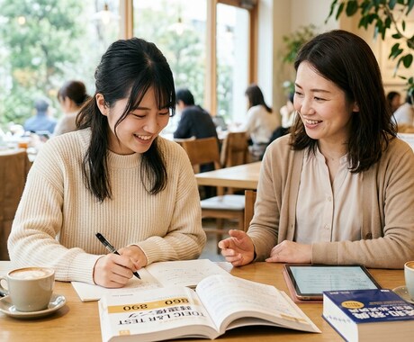 １日TOEICの勉強伴走します 1人だとなかなか机に向かえない時に イメージ1