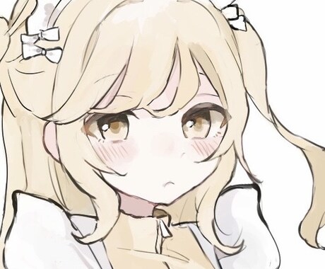 お試し★2000円★で腰あたりまで描きます ゆるふわ雰囲気のイラストです♪ イメージ1