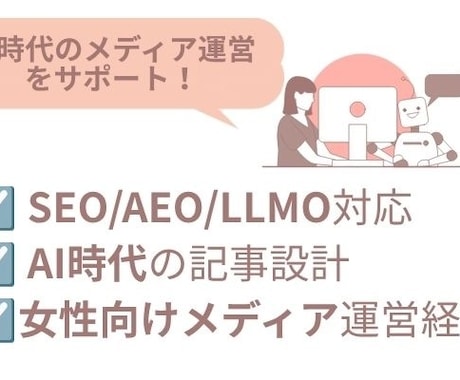 SEO/AEO対応の記事設計を行います AI時代のSEO/AEO設計に対応 イメージ1