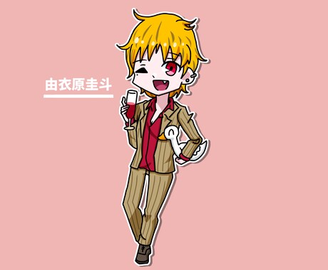 ミニキャラ・SDキャラ描きます 丸っこい線とアニメ塗りTRPG、SNS、配信OK！ イメージ2