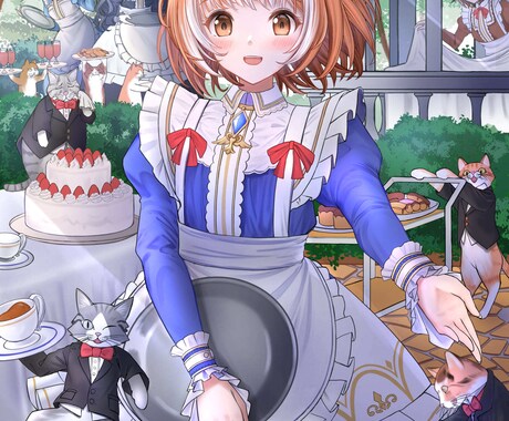 かっこいいから優しいイラストまでお描きします 優しく繊細なタッチでお届けいたします！ イメージ2