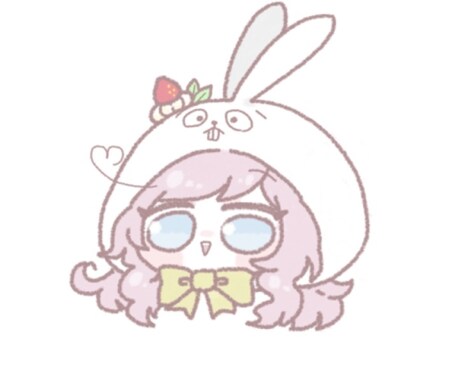 最短即日！ゆるっとミニキャラ作成します 1000円で描きます！ペア画やSNSのアイコンにぜひ！ イメージ2