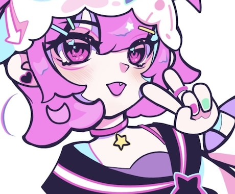 可愛いアイコンを描きます イメージ1