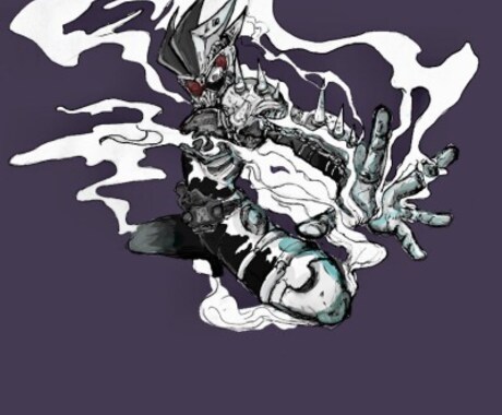 なんか漫画っぽくモノクロのアイコン、描きます カワイイ女の子から汚えおっさんのアイコンまでかきます。 イメージ2