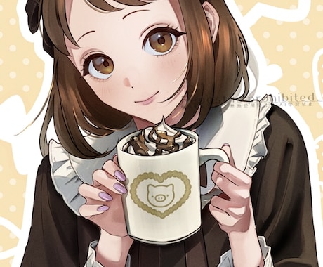 一枚絵や立ち絵など、イラストお描きします 若い男性、若い女性、お任せください！ イメージ1