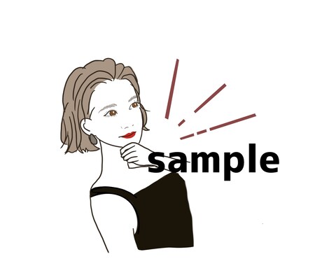 おしゃれな似顔絵イラスト描きます アイコンや家族の記念、大切な方へのプレゼントにも♡ イメージ2