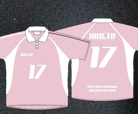 サッカーTシャツのデザインを作成します モックアップ作ります！チーム名・背番号も自由にカスタマイズ！ イメージ2