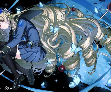 カッコイイ、美麗なイラスト制作いたします MV、SNS用、個人観賞用など幅広くご対応可能です！ イメージ2