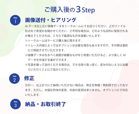 なんでもトレースいたします 最短当日！高品質・美しいトレースデータをお届けします イメージ2
