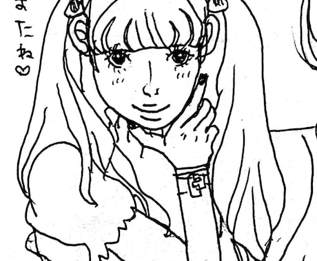 イラストオーダー可能。人物イラスト描きます イメージ1