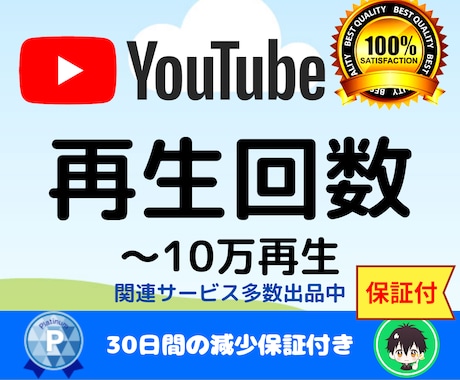 YouTube再生回数★動画をプロモーションします YouTube動画の再生回数＋5000増えるまで宣伝します！ イメージ1