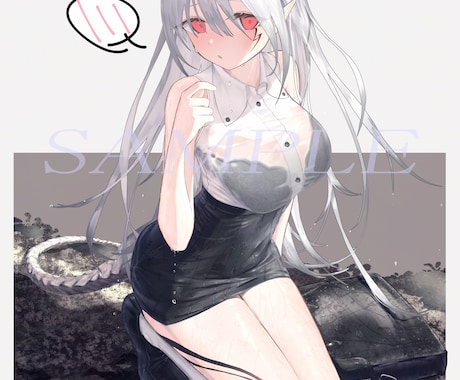 イラスト作成致します アイコン・立ち絵・一枚絵など幅広く対応します。 イメージ2