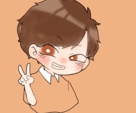 デフォルメキャラでアイコン描きます かわいい自分のお気に入りアイコンにしませんか？ イメージ2