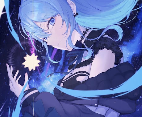 ご希望のイラストを描かせて頂きます 一枚絵/MVイラスト/配信用イラストなど イメージ1