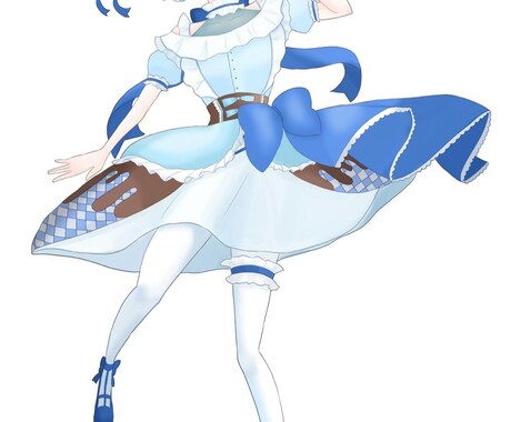 オリジナルキャラクターを作成します 最安値◎短納期◎かわいいファンタジー風少女キャラ考案します◎ イメージ1