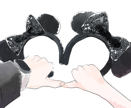 カップルイラスト描きます ♡幸せそうなカップルが描きたいというのが本音です！！ イメージ2