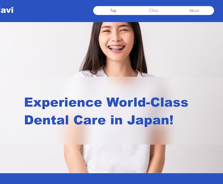 歯科医院の外国語版ホームページを作成します 特別セール実施中（先着1名様限定で格安でお受けします） イメージ2