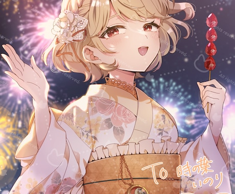 SNS用アイコン、一枚絵、サムネイラスト制作します イメージ1
