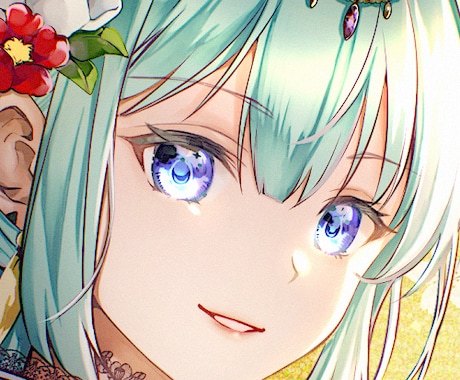 高品質で可愛らしいヘッダー、アイコンを制作します パッと目をひく華やかなイラストです イメージ1