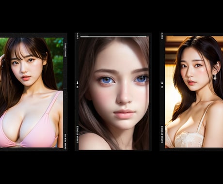 本格的なAI美女を制作する方法教えます 【プログラミング知識や高機能PC不要！掲載画像プロンプト付】 イメージ2