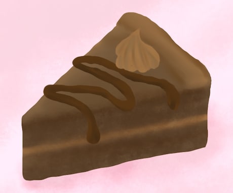ほんわかスイーツ、食べ物描きます ほんわかテイストの食べ物やスイーツ画をお描きします。 イメージ2