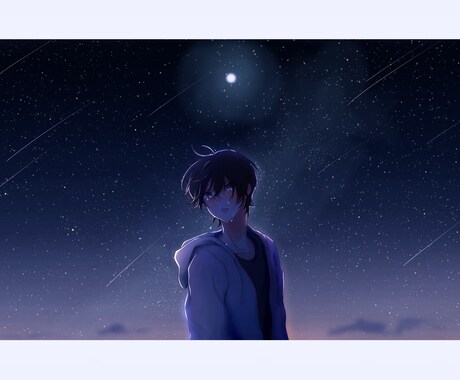 サムネや動画など多岐に渡って使える一枚絵描きます アニメ塗りや厚塗り、男性、女性、デフォルメ何でもいけます！ イメージ2