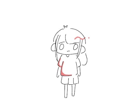 ゆるゆるなニンゲンを描きます 自由に使ってあげてください！うちの子を！！ イメージ1