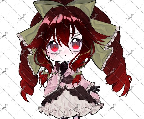 厚塗りで可愛いSDキャライラストを描きます グッズ、アイコン、スタンプ、ステッカー等 イメージ2