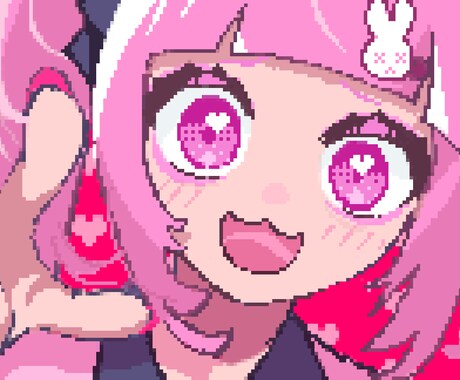 かわいいポップなドット絵描きます 業界最短でポップなドット絵をお届け！ イメージ1