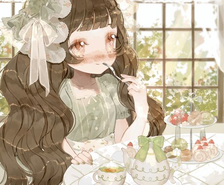 可愛いをギュッと！ふんわりなイラストをお届けします 一緒に悩んで素敵な1枚にしましょう〜！ イメージ1