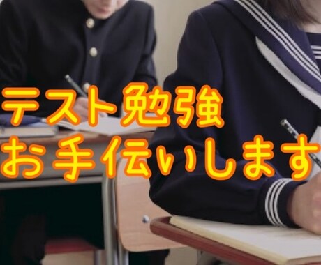 テスト勉強お手伝います 英語のテスト勉強でわからないところ解説します。 イメージ1