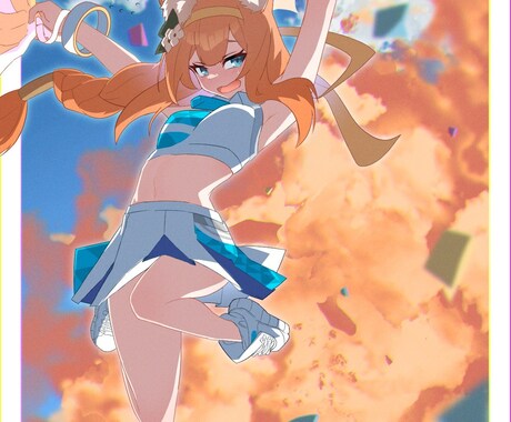 サムネイル、一枚絵、立ち絵などお描きします MVイラスト,サムネイル,一枚絵,記念イラスト,立ち絵など イメージ2