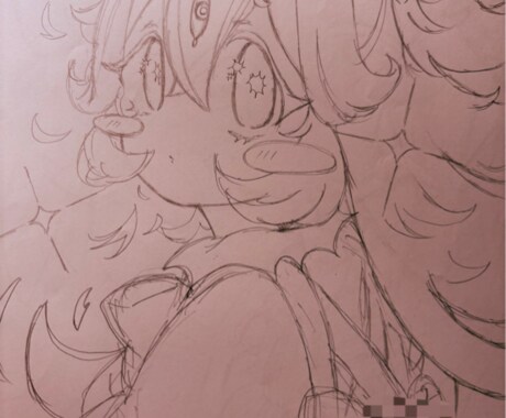 絵を描きます キャラクターデザインを考えます イメージ2