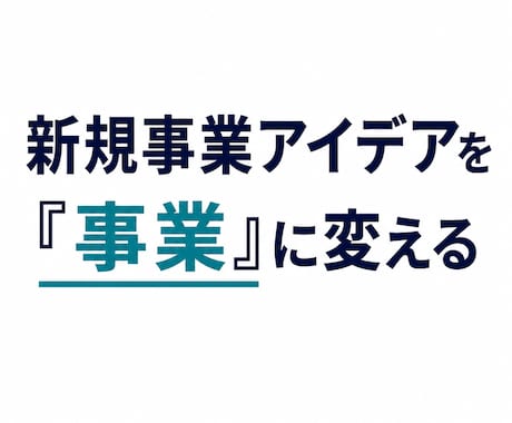 新規事業アイデアの事業性をレビューします 顧客課題・市場性・実行性から事業案を整理します イメージ1
