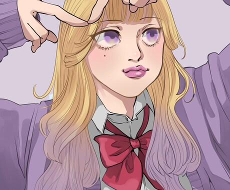 アイコン、イラストお描きします 各種SNSのアイコン、ヘッダーから一枚絵まで承ります！ イメージ2