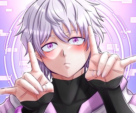 男性が得意！✨アイコンや立ち絵等描きます 【商業利用可】SNSや動画等のイラスト、TRPG等にぜひ！ イメージ1
