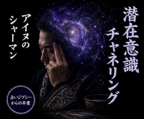 アイヌシャーマンが潜在意識へアクセスします 【チャネリングで本当の未来へ】潜在意識 高次元 引き寄せ イメージ1