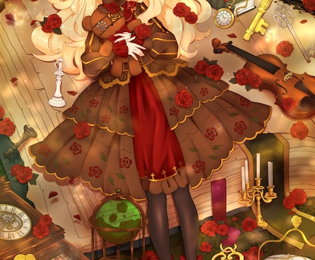 一枚絵イラスト描きます イメージ1