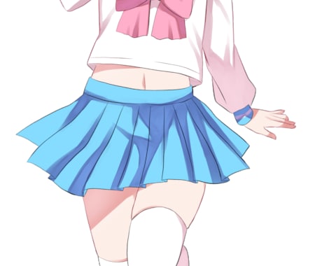IRIAM用立ち絵制作致します 最短3日ですぐに使える可愛い立ち絵をお届け！メンション割あり イメージ2