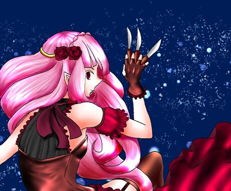 修正無制限です！オリジナルアイコン描きます かわいい女の子キャラクターが得意です！！ イメージ2