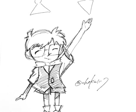 手描きイラスト作成します イメージ1