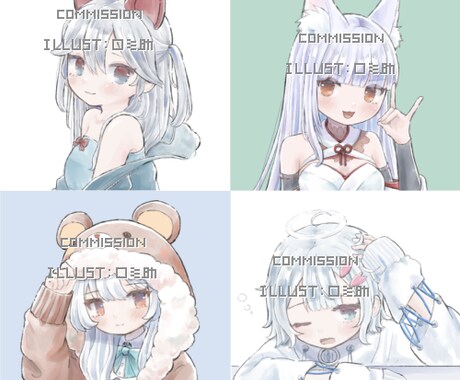 アイコン等に使えるイラスト描きます ○オリジナルのアイコンをお求めの方へ！○ イメージ2