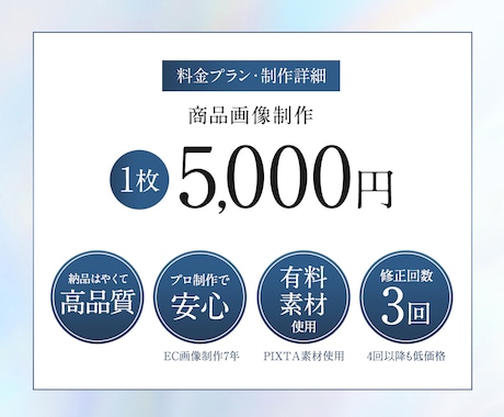 Amazon、yahoo、楽天商品画像を制作します 現役プロデザイナー制作！「売れる」画像デザイン イメージ2