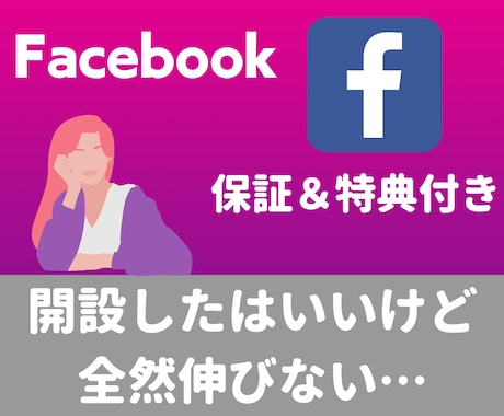 Facebookの日本人フォロワー集客します ◎補償期間あり！ぜひ内容をご確認ください！ イメージ2